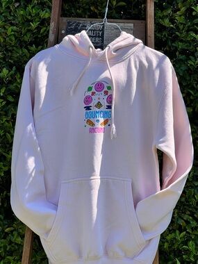 Zumiez - ALab A Lab Bouncing Around Light Pink Pullover Hoodie Adult Small